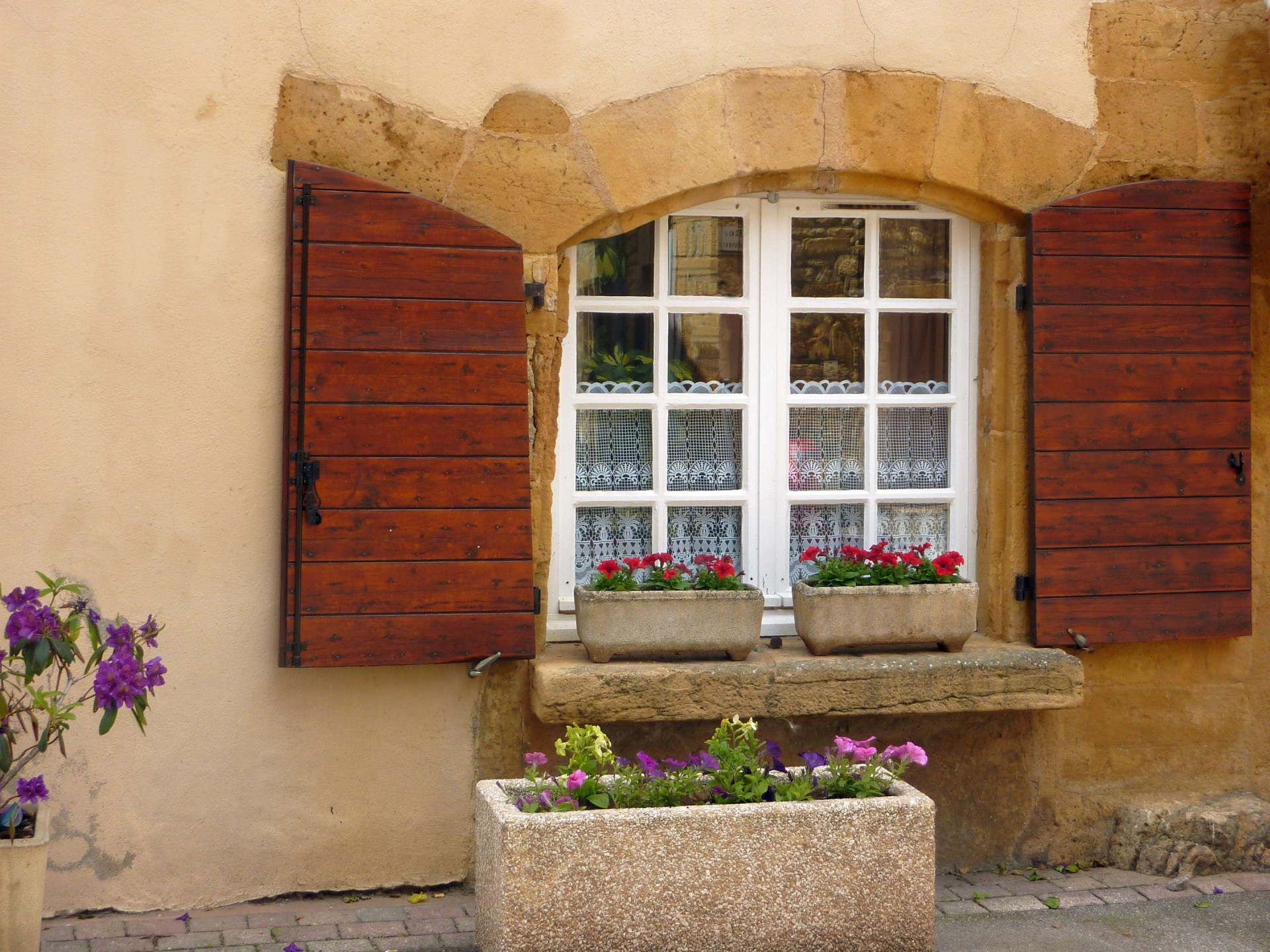 En flanant dans le vieux village