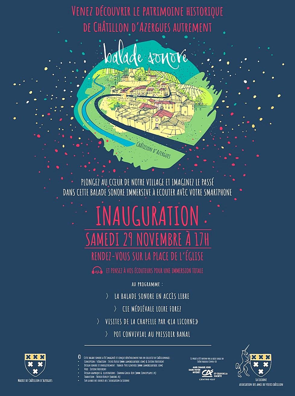 Affiche balade sonore